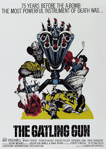 The Gatling Gun (1971) poster