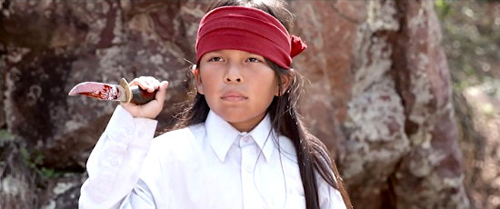 Aden Yazzie as Binschii in Run for the High Country (2018) 