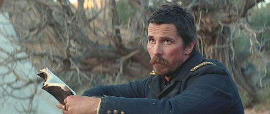 Christian Bale as Capt. Joseph Blocker in Hostiles (2017)