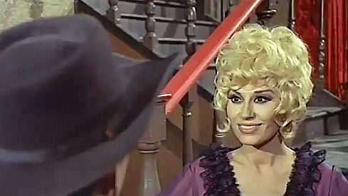 Aiche Nana as saloon girl Daisy Sugar Candy in Gun Shy Piluk (1968)