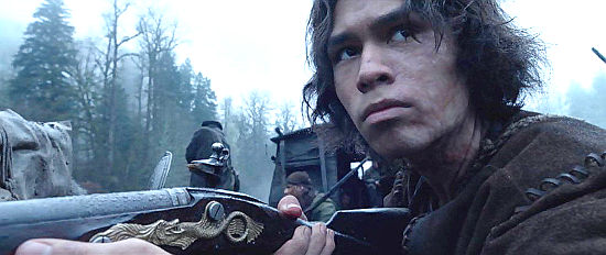 Forrest Goodluck as Hawk in The Revenant (2015)