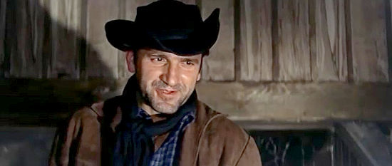 Bata Zivojinovic as Jim Potter, on of Jack O'Neille's men in Flaming Frontier (1965)