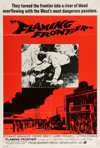 Flaming Frontier (1965) poster