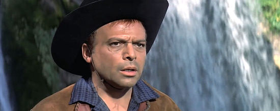 Herbert Lom as Col. Brinkley searching for a fortune in gold in Treasure of Silver Lake (1962)