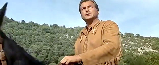 Lex Barker as Old Shatterhand in Apache's Last Battle (1964)