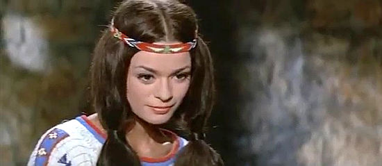 Marie Versini as Nscho-tschi in Apache Gold (1963) 