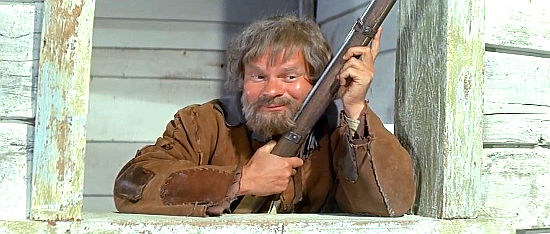 Ralph Wolter as Sam Hawkens in The Halfbreed (1966)