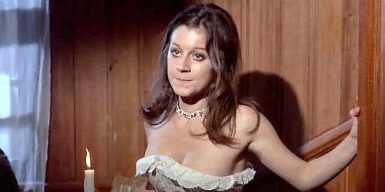 Carla Mancini as Consuelo, left frustrated by Mark Tabor in Anything for a Friend (1973)