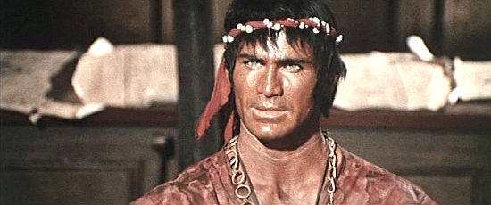 Giovanni Cianfriglia (Ken Wood) as Blade, the knife expert, in Kill Them All and Come Back Alone (1968)