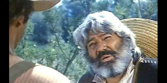 Ignazio Spalla as the Mexican revolutionary leader in Carambola (1974)