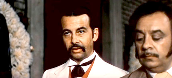 Jan Schanilec as Julian Barreto, Damphy's enforcer in Armed and Dangerous (1978)