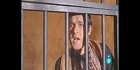 Nino Fuscagni as Ray Scott fears a jail cell will be his death trap in Kill Johnny Ringo (1966)