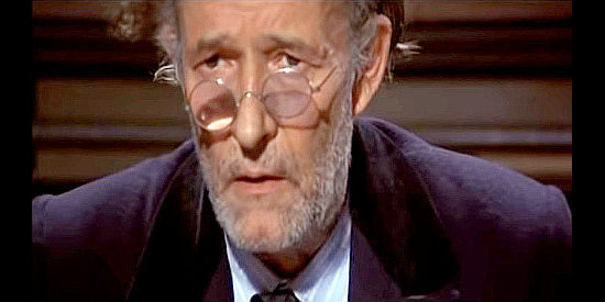Pietro Fumelli as Judge Joe Curley, who presides over Sabata's trial in Wanted Sabata (1970)