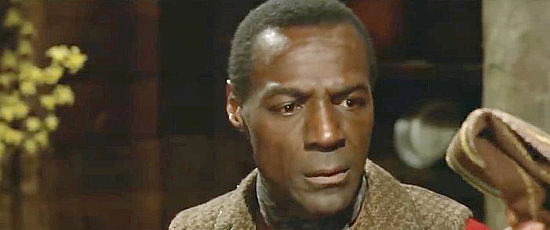 Ray Saunders as Tom, concerned when Jessica goes missing in Gunman of 100 Crosses (1971)
