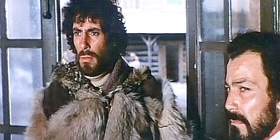 Robert Woods as Daniel makes his first visit to Ferguson's saloon in White Fang and the Hunter (1974)