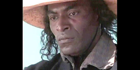 Carl Lumbly as John Horse, the half-Indian, half-black scout for the 10th Cavalry in Buffalo Soldiers (1997)