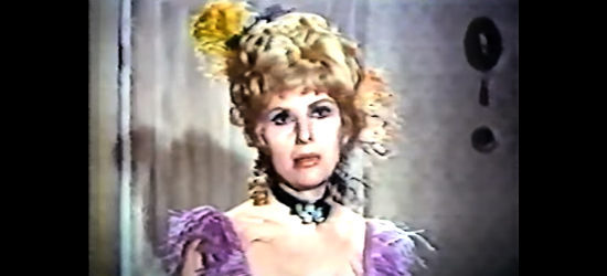Cleofe Del Cile as Angela, one of the saloon girls in A Gunman Called Dakota (1972)
