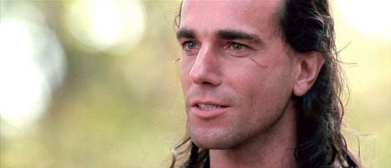 Daniel Day-Lewis as Hawkeye, explaining his desire to head West in Last of the Mohicans (1992)