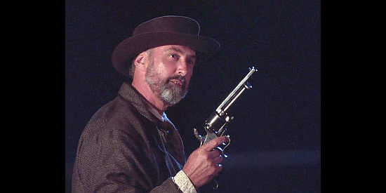 David Dukes as Edward Janroe, the gunrunner who doesn't believe the war is over in Last Stand at Saber River (1997)