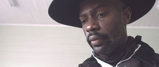David Gyasi as Bass Reeves, a man with a family to feed and something to prove in Hell on the Border (2019)