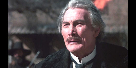 Jack Palance as L.G. Murphy, the town boss of Lincoln in Young Guns (1988)
