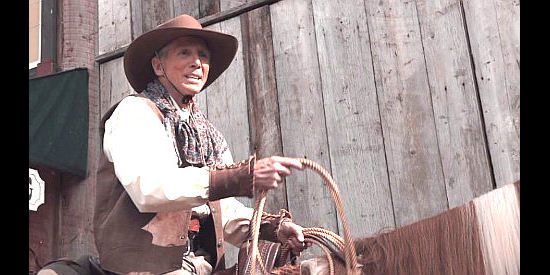 Johnny Crawford in a cameo as WIlliam S. Hart in The Marshal (2019)