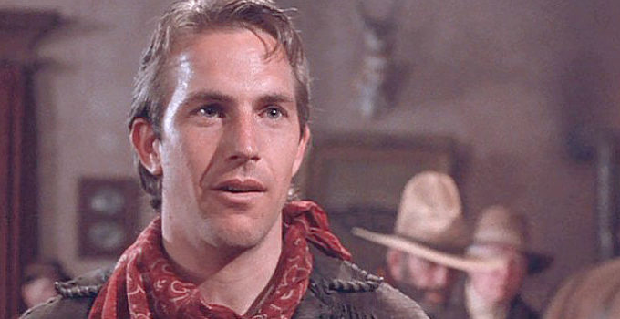 Kevin Costner as Jake, Emmett’s younger brother in Silverado (1985)