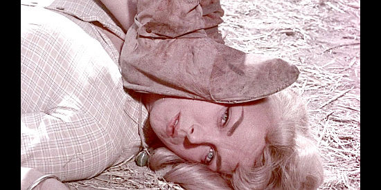 Penny Edwards as Kathy, about to become a captive in Hard Breed to Kill (1967)