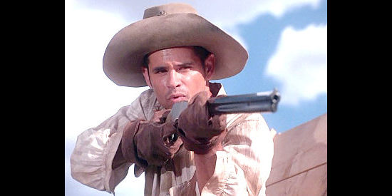 Raymond Cruz as Manuel, Luz's brother in Last Stand at Saber River (1997)