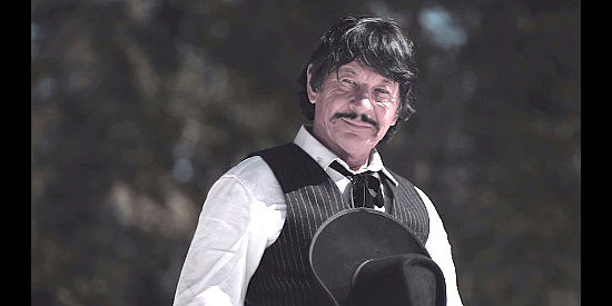 Robert Bronzi as The Colonel, considering a proposition from Ursula in Once Upon a Time in Deadwood (2019)