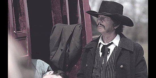 Robert Bronzi as The Colonel finds a stagecoach full of trouble in Once Upon a Time in Deadwood (2019)