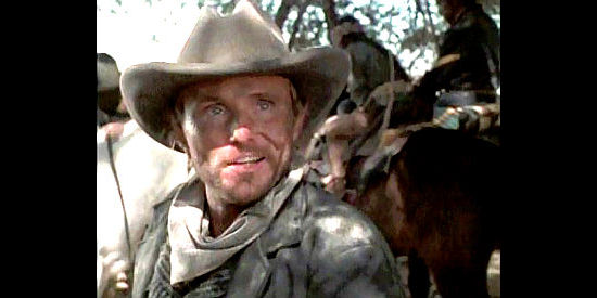 Robert Knott as Texas Ranger Capt. Draper, hanging young boys to find out where Victorio is hiding in Buffalo Soldiers (1997)
