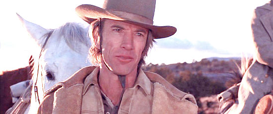 Scott Glenn as Emmett, searching for his brother in Silverado (1985)