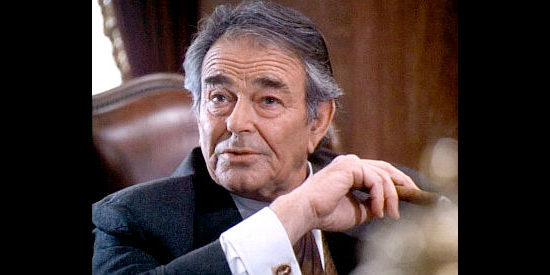 Stuart Whitman as Granville Thorogood, a mine owner after a mysterious orb in The Adventures of Brisco County Jr. (1993)