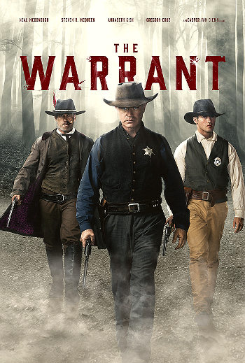 The Warrant (2020) DVD cover