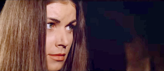Antonietta Fiorito as Esmerelda, the young girl who loves Quintana in Quintana (1969)