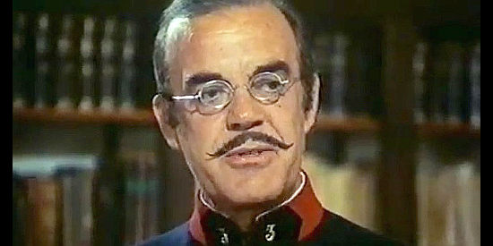 Eduardo Fajardo as Col. Herrero, leader of the troops trying to put down the revolution in What Am I Doing in the Middle of a Revolution (1972)