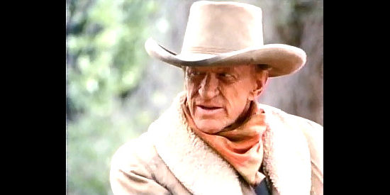 James Arness as Matt Dillon, doling out advice to a young man he's taken under wing in Gunsmoke: To The Last Man (1992)