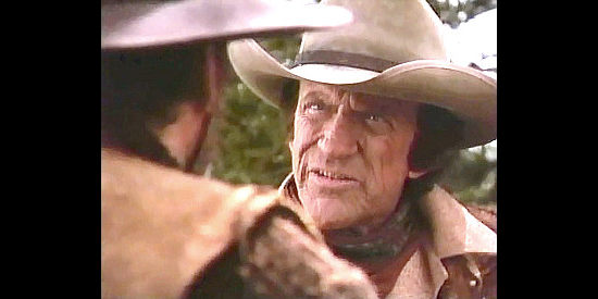 James Arness as Matt Dillon, trying to help an old friend in Gunsmoke, Return to Dodge (1987)