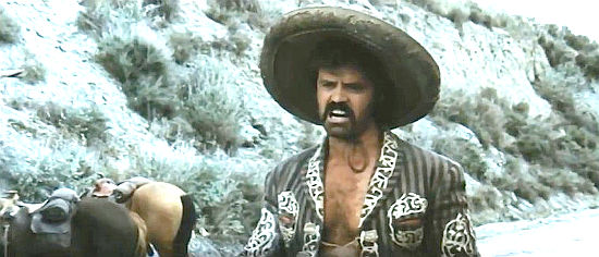 Louis Marin as Pancho, the vicious leader of Ross Steward's henchmen in More Dollars for the MacGregors (1970)