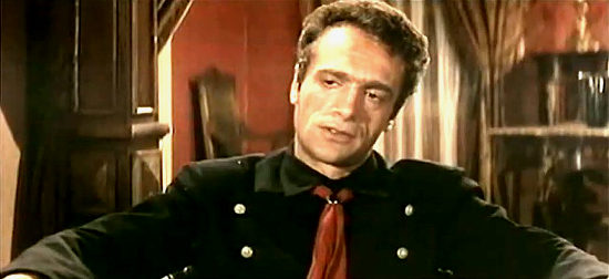 Luigi Pistilli as Danny, one of Martin's hired guns in Dollars for a Fast Gun (1966)