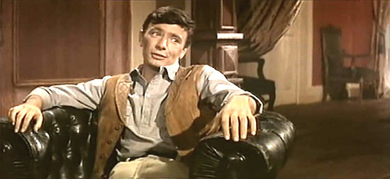 Luis Gasper as Todd Martin, the stepson eager to prove he's a man in Dollars for a Fast Gun (1966)