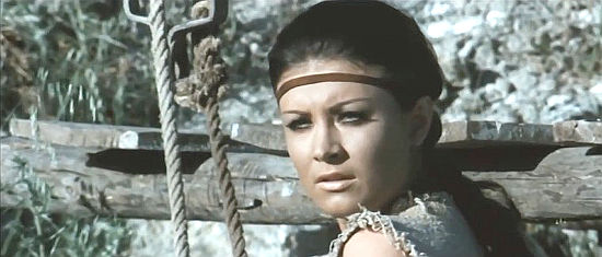 Malisa Longo (Marisa Longo) as Yuma, a witch hoping for a lover's return in More Dollars for the MacGregors (1970)