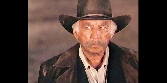 Morgan Woodward as Sheriff Abel Rose, a lawman in his twilight in Gunsmoke, To The Last Man (1992)