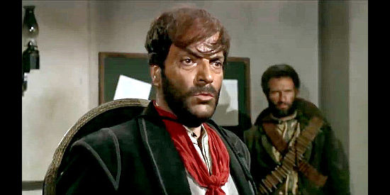 Omero Gargano as Miguel Monteiro, bandit leader and Lash's partner in larceny in The Winchester Does Not Forgive (1967)