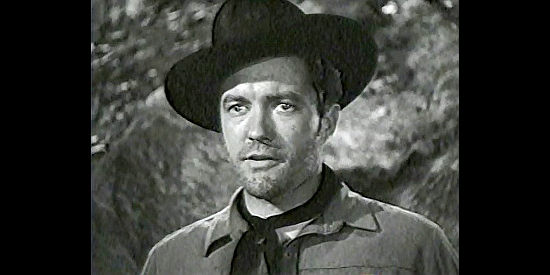 Dennis Morgan as Cole Younger, determined to get justice in the post-war South in Bad Men of Missouri (1941)