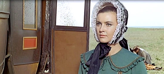 Ilaria Occhini as Edith Wickett in The Tramplers (1965)