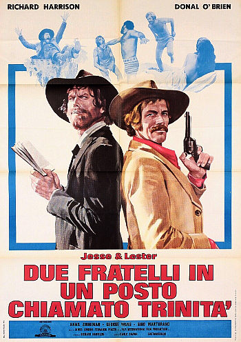 Jesse and Lester, Two Brothers in a Town Called Trinity (1972) poster