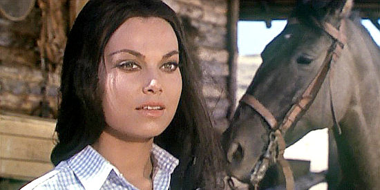 Luciana Gilli as Jane Wilson in Coffin for a Sheriff (1965)