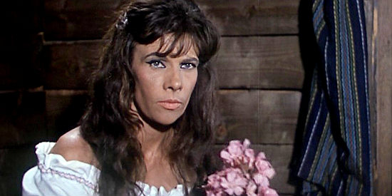 Maria Vico as Elsie, Lupe's woman in Coffin for a Sheriff (1965)